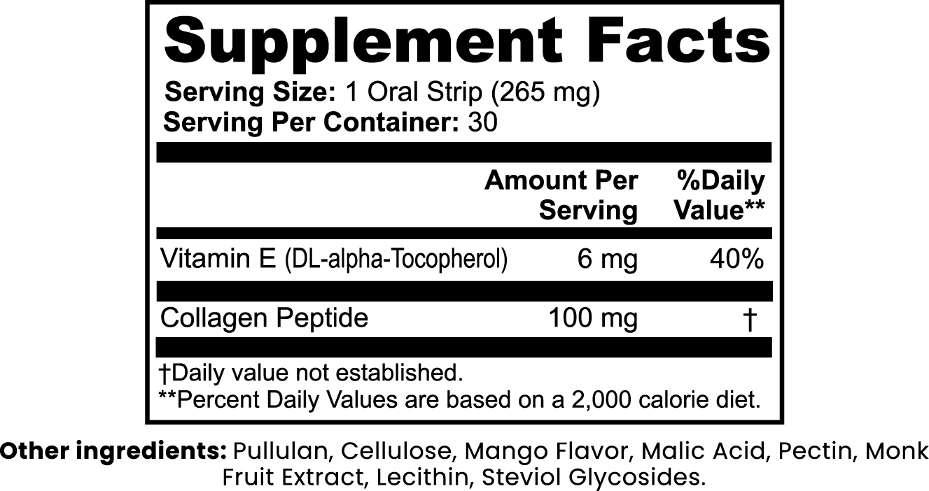 Beauty + Collagen Strips